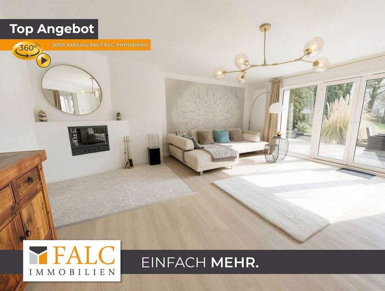 Erdgeschosswohnung mit Hauscharakter | 400 m² Privatgarten | Sauna | Garage